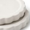 Ceramic Coaster Set of 4 Heat Resistant Table Protection Durable Modern Design | wholeds