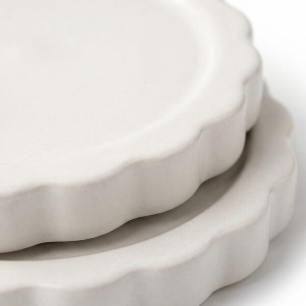 Ceramic Coaster Set of 4 Heat Resistant Table Protection Durable Modern Design | wholeds