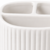 Ceramic Toothbrush Holder Cup Bathroom Organizer Durable Modern Design | wholeds