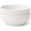 Ceramic Soup Bowl Set of 2 Deep Serving Bowls 700ml Durable Modern Design | wholeds