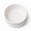 Ceramic Soup Bowl Set of 2 Deep Serving Bowls 700ml Durable Modern Design | wholeds