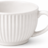 Ceramic Tea Cup Set of 4 Elegant Handle Cups 200ml Durable Modern Design | wholeds