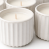 Ceramic Mini Candle Jar Set of 6 Bulk Gift Pack Decorative Home Scented Candles | wholeds